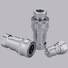 ISO7241-B S2-SS CLOSE TYPE quick connect hydraulic fittings (Stainless Steel)