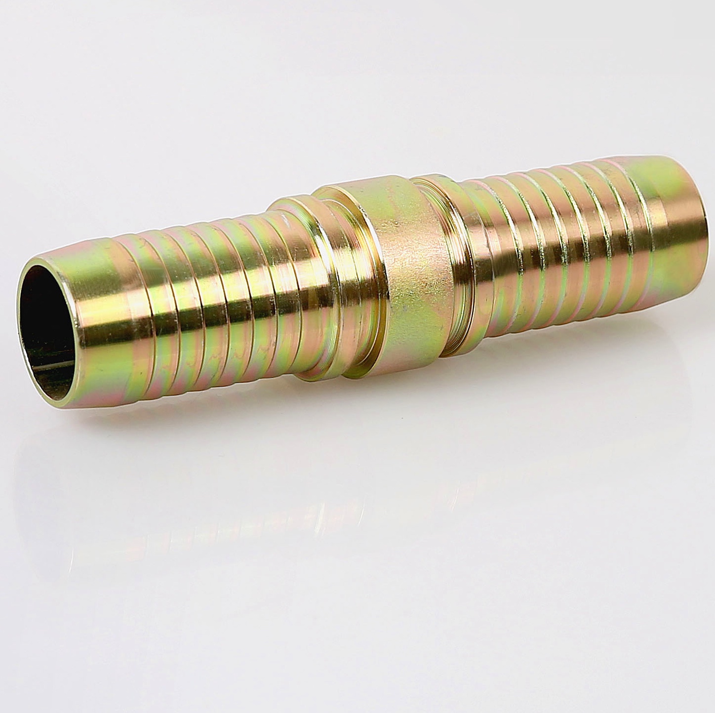 90012 DOUBLE CONNECTOR (heavy type) barbed tube fittings Ruihua Hardware